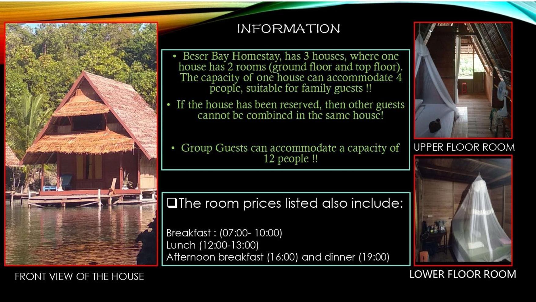 Beser Bay Homestay Besir Eksteriør billede